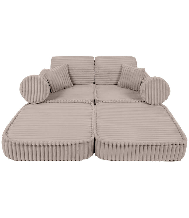 Medium Modular Sofa for Kids - Churros Beige