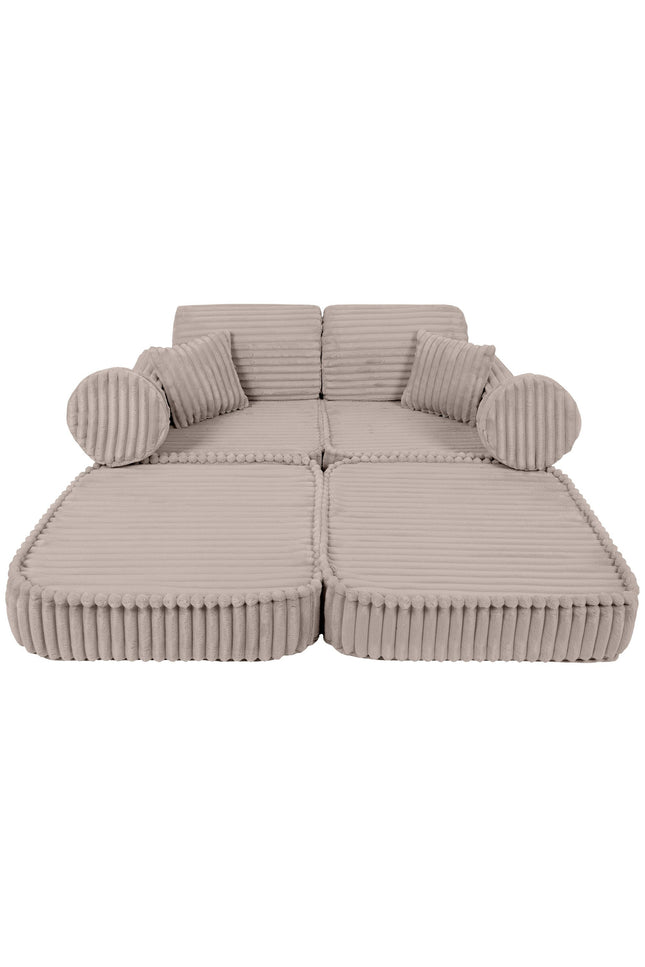 Modulaire kinderbank medium - Churros beige-mercibeaucoupp.eu