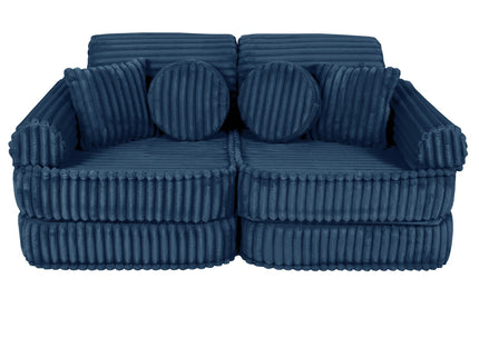 Medium Modular Sofa for Kids - Churros Blue