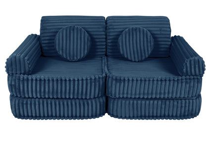 Medium Modular Sofa for Kids - Churros Blue