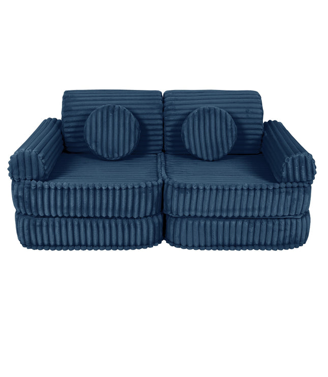 Medium Modular Sofa for Kids - Churros Blue