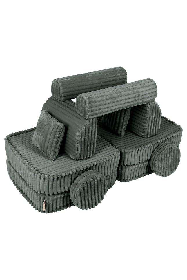 Modulaire kinderbank medium - Churros Bosgroen-mercibeaucoupp.eu