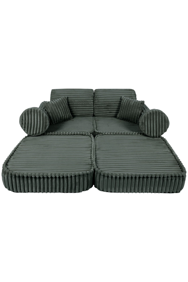 Modulaire kinderbank medium - Churros Bosgroen-mercibeaucoupp.eu