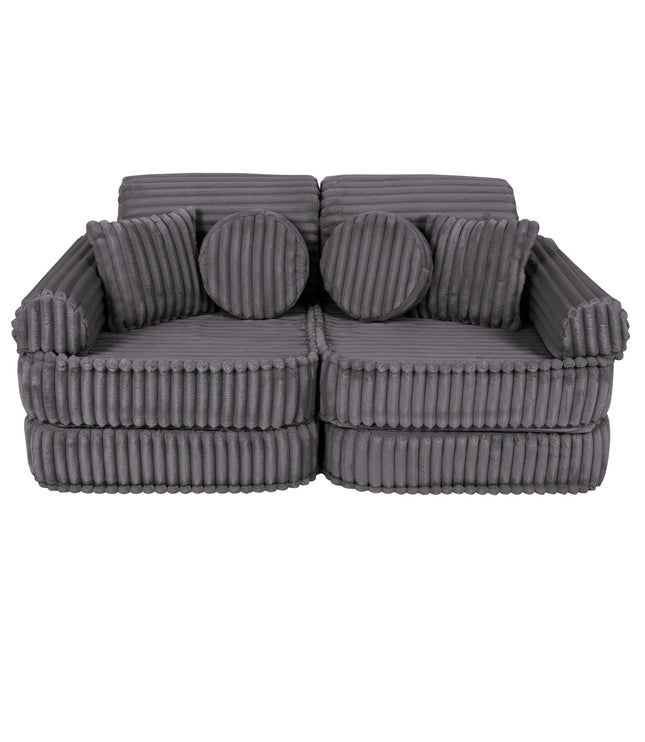 Medium Modular Sofa for Kids - Churros Jurassic Grey