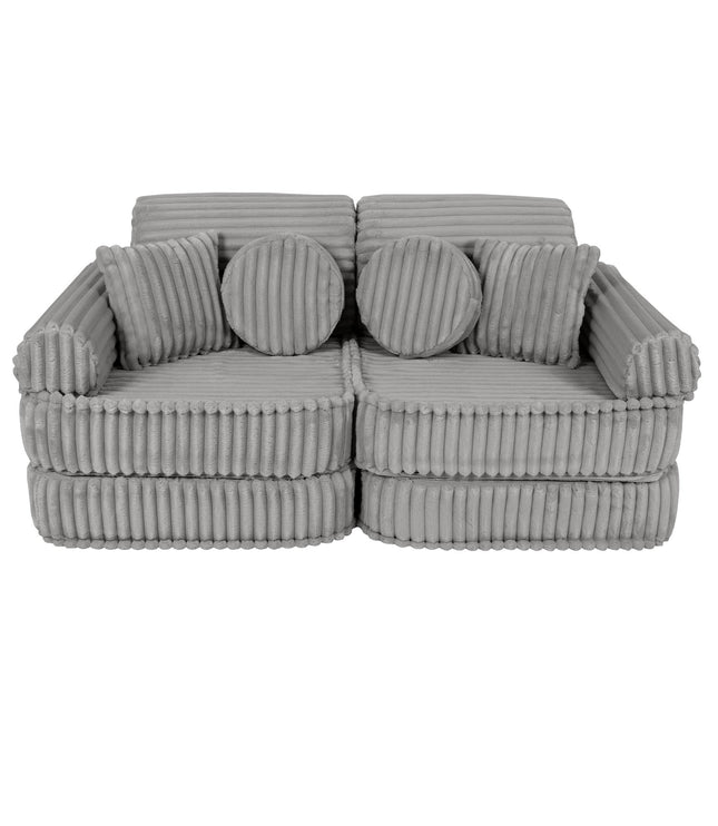 Medium Modular Sofa for Kids - Churros Moon Grey