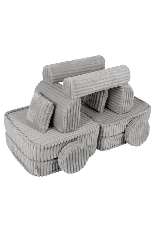 Modulaire kinderbank medium - Churros Moon Grey-mercibeaucoupp.eu