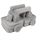 Medium Modular Sofa for Kids - Churros Moon Grey