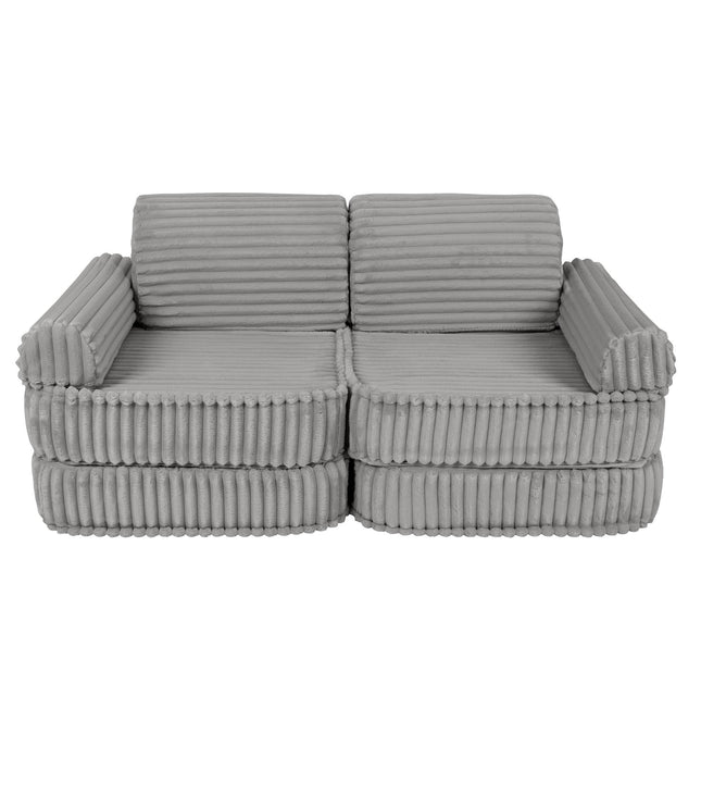 Medium Modular Sofa for Kids - Churros Moon Grey