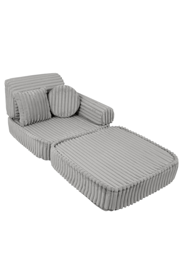 Modulaire kinderbank medium - Churros Moon Grey-mercibeaucoupp.eu