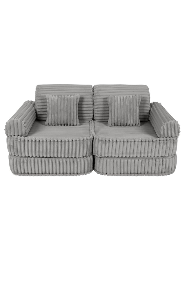 Modulaire kinderbank medium - Churros Moon Grey-mercibeaucoupp.eu