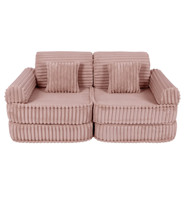Medium Modular Sofa for Kids - Churros Pink
