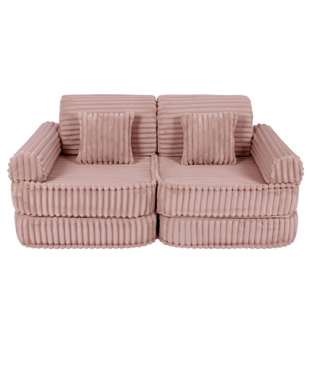 Modulaire kinderbank medium - Churros Roze-mercibeaucoupp.eu