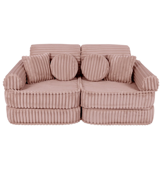 Medium Modular Sofa for Kids - Churros Pink