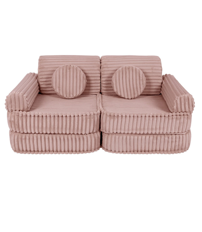 Medium Modular Sofa for Kids - Churros Pink