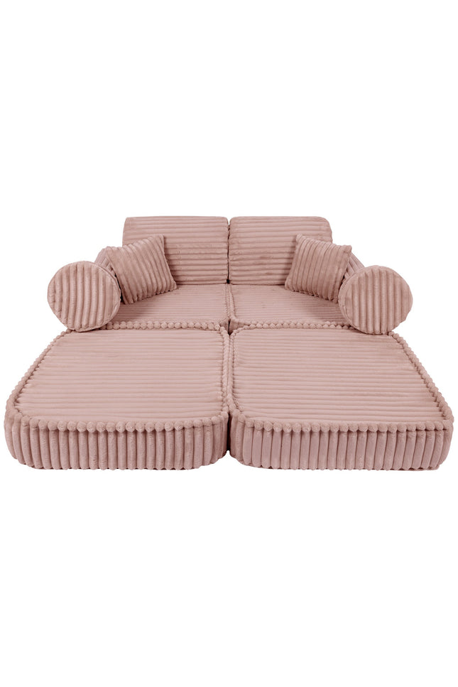Modulaire kinderbank medium - Churros Roze-mercibeaucoupp.eu