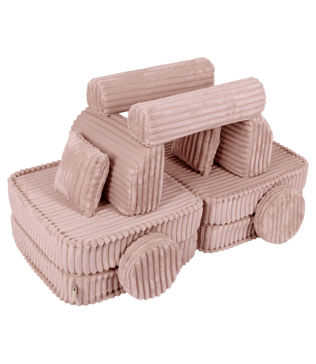 Medium Modular Sofa for Kids - Churros Pink