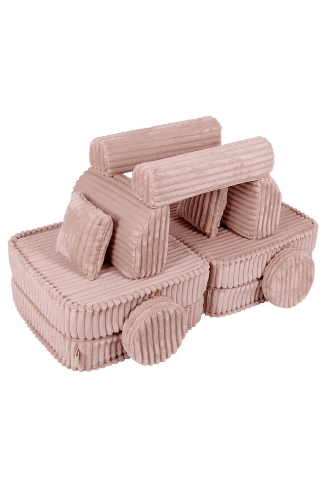 Modulaire kinderbank medium - Churros Roze-mercibeaucoupp.eu