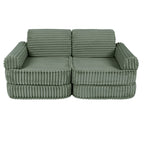Medium Modular Sofa for Kids - Churros Sage Green