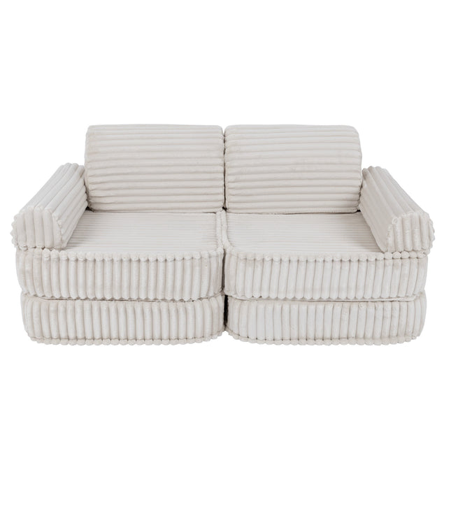 Medium Modular Sofa for Kids - Churros White