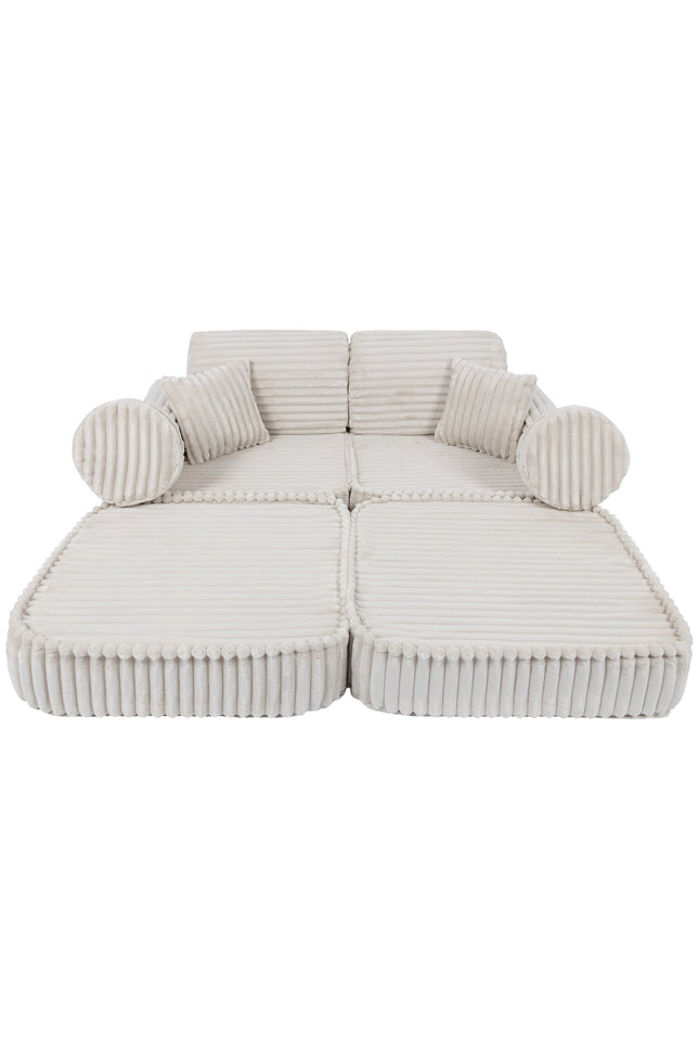 Modulaire kinderbank medium - Churros Wit-mercibeaucoupp.eu