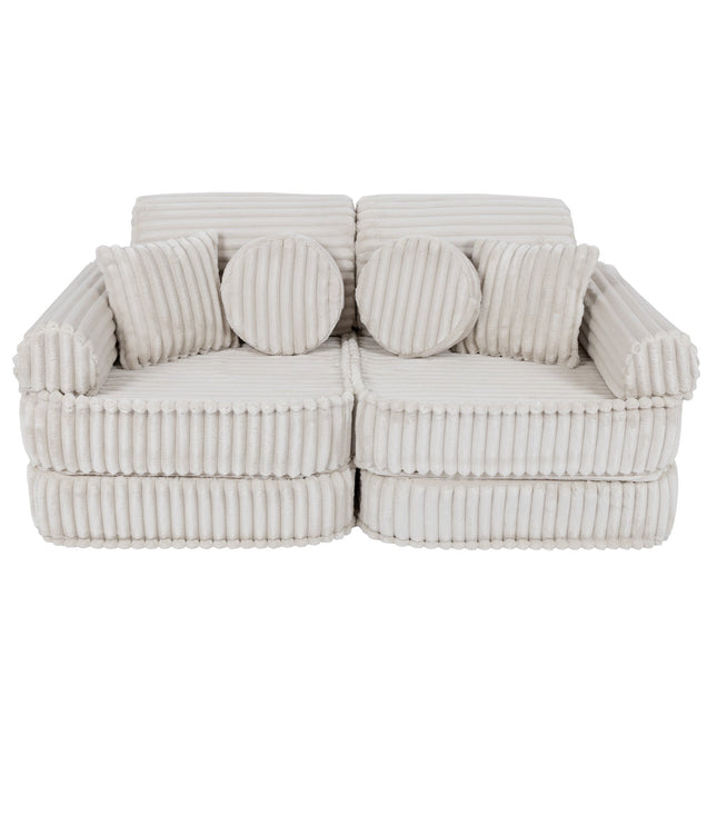 Medium Modular Sofa for Kids - Churros White