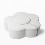 MeowBaby® Foam Flower Shape Set, 3 Elements, Bearly Off White
