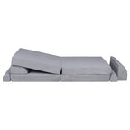 MeowBaby® Large Slimcord Premium Sofa - Gray