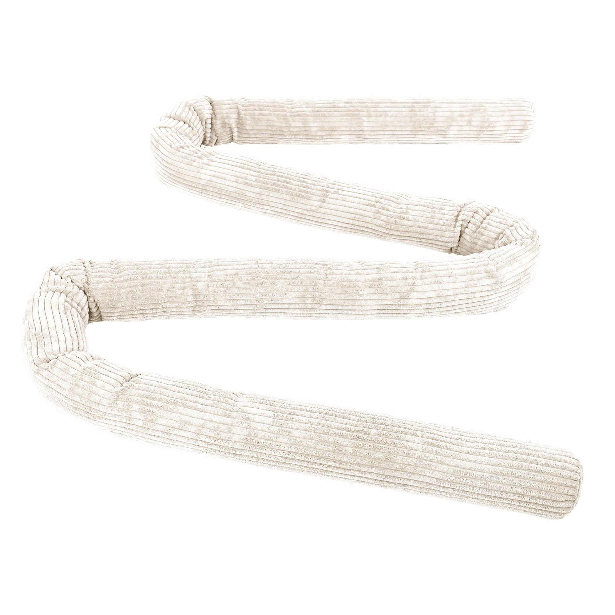 Beschermende rolbumper voor babybed - Grijs-mercibeaucoupp.eu