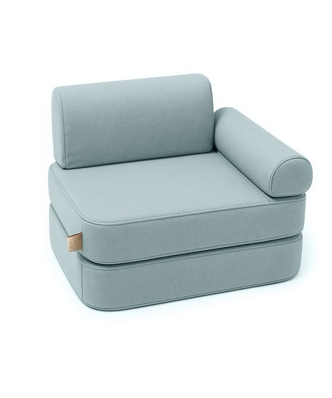 Kleine Binnen / Buiten Outzy Pocket Sofa voor kinderen - Cloudberry Sky Blue-mercibeaucoupp.eu