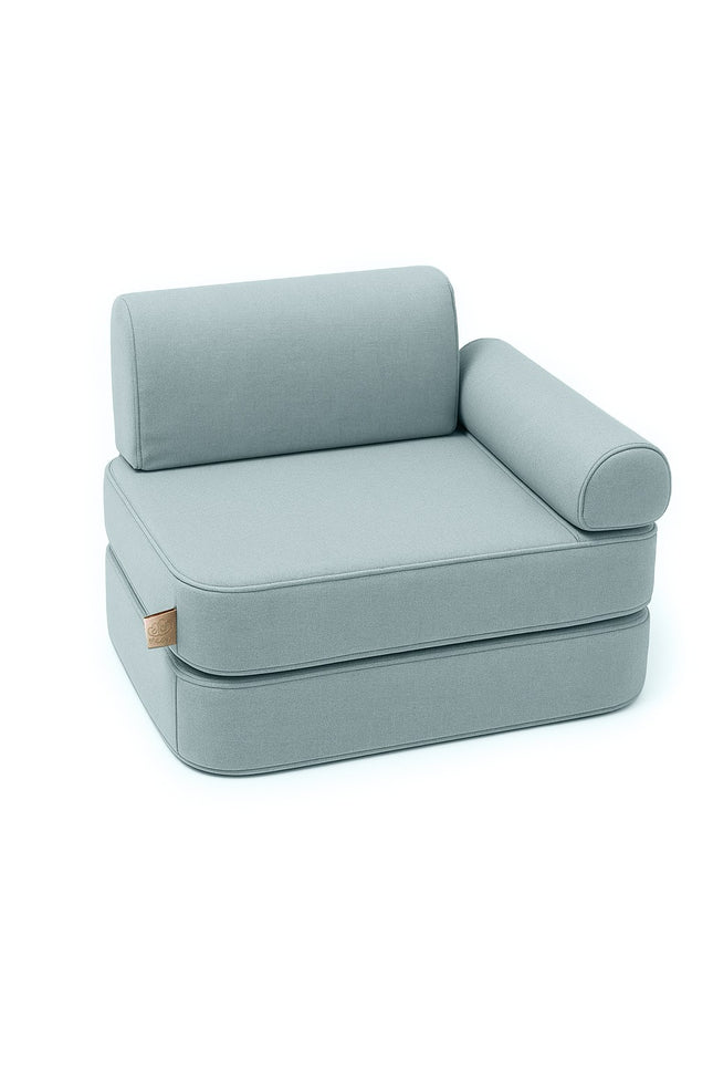 Kleine Binnen / Buiten Outzy Pocket Sofa voor kinderen - Cloudberry Sky Blue-mercibeaucoupp.eu
