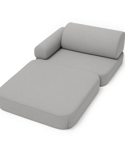 Kleine Binnen/Buiten Outzy Pocket Sofa Voor Kinderen - Mist Grijs-mercibeaucoupp.eu