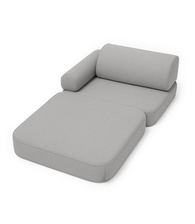 Small Indoor/Outdoor Outzy Pocket Sofa For Children - Fog Gray