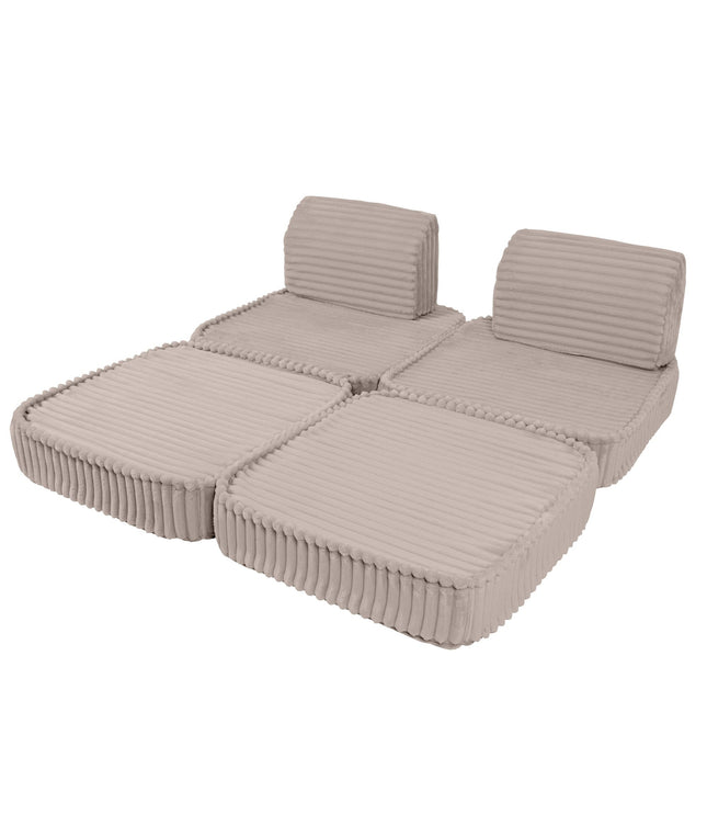 Small Modular Sofa for Kids - Churros Beige