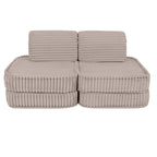 Small Modular Sofa for Kids - Churros Beige
