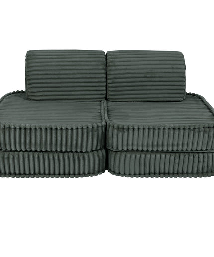 Kleine modulaire sofa voor kinderen - Churros Bosgroen-mercibeaucoupp.eu