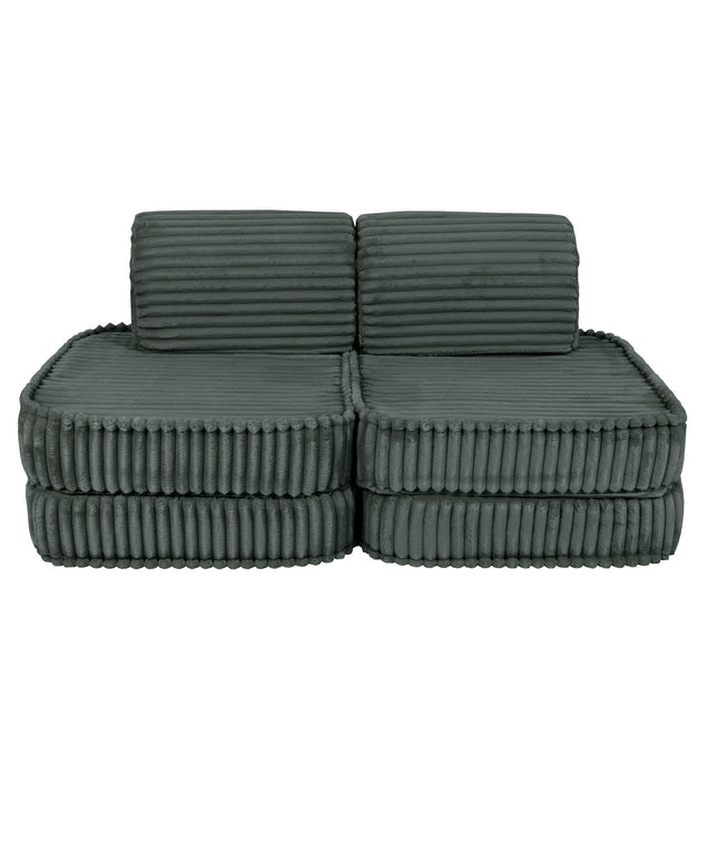 Kleine modulaire sofa voor kinderen - Churros Bosgroen-mercibeaucoupp.eu