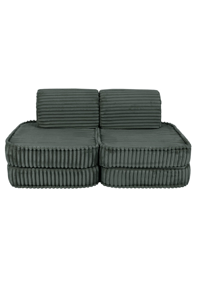 Kleine modulaire sofa voor kinderen - Churros Bosgroen-mercibeaucoupp.eu