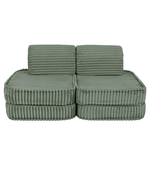 Kleine modulaire sofa voor kinderen - Churros saliegroen-mercibeaucoupp.eu