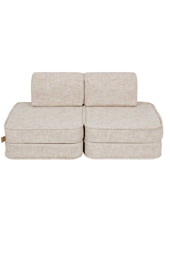 Kleine Modulaire Sofa voor Kinderen - Tangle Marshmellow Beige-mercibeaucoupp.eu