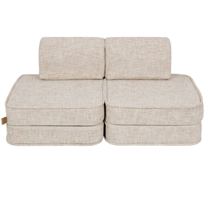 Kleine Modulaire Sofa voor Kinderen - Tangle Marshmellow Beige-mercibeaucoupp.eu