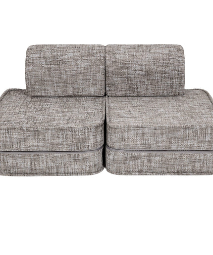 Kleine modulaire sofa voor kinderen - Tangle Moon Grijs-mercibeaucoupp.eu