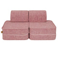 Small Modular Sofa for Kids - Tangle Bubblegum Pink