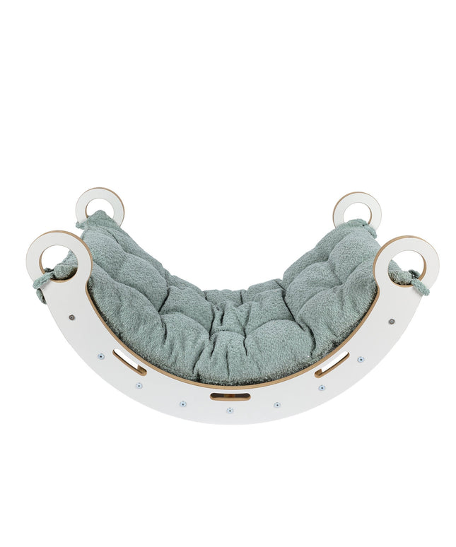 Knuffelschommel voor kinderen - fris mint kussen-mercibeaucoupp.eu