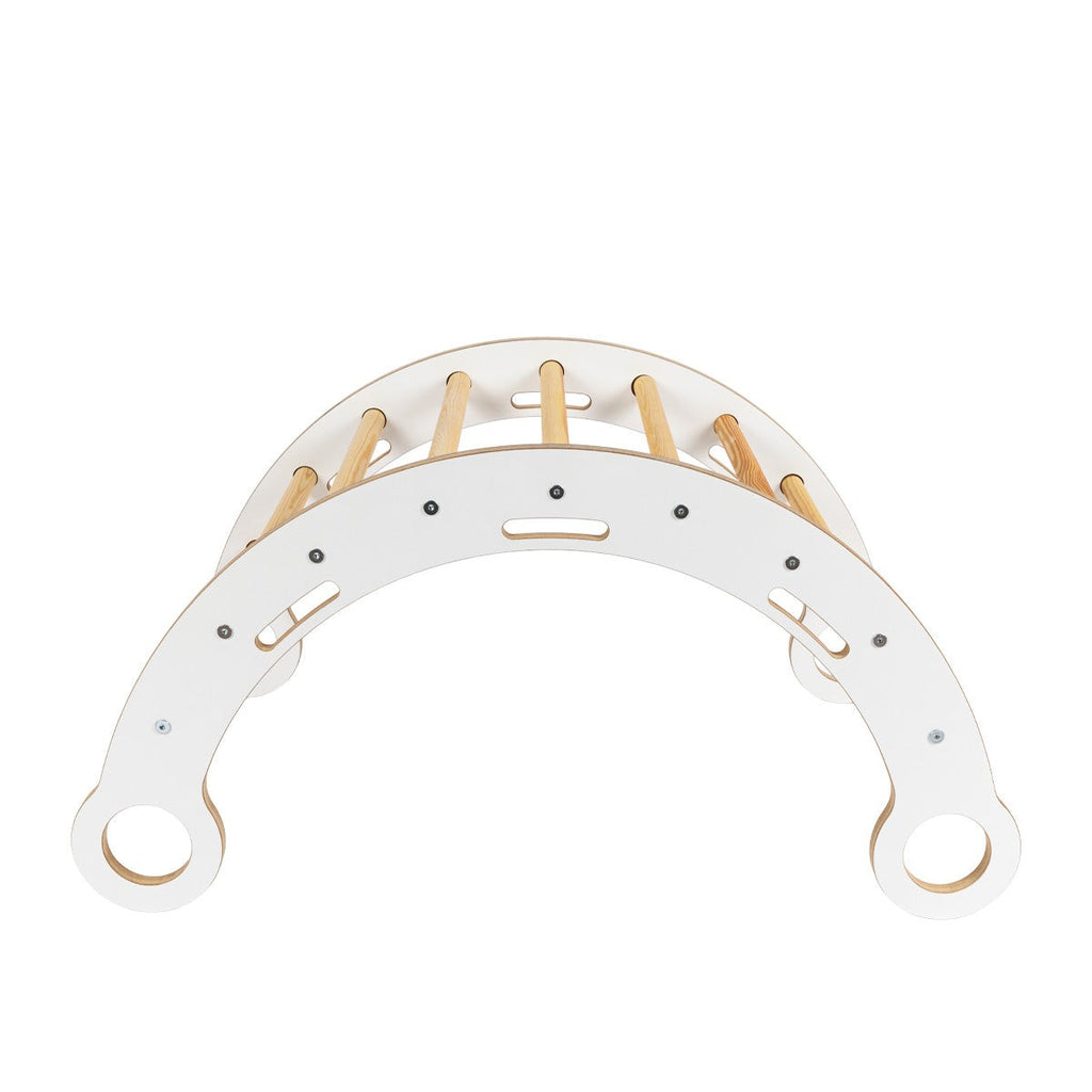 Knusse Schommelstoel voor Kinderen - Tan Beige Kussen-mercibeaucoupp.eu