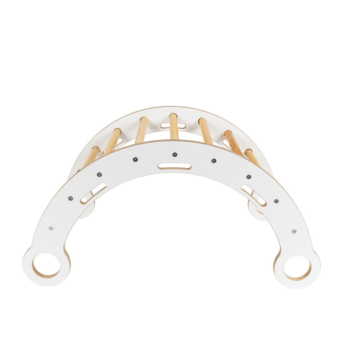 Knusse Schommelstoel voor Kinderen - Tan Beige Kussen-mercibeaucoupp.eu