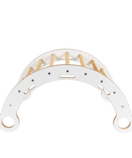 Knusse schommelstoel voor kinderen - Wit kussen-mercibeaucoupp.eu