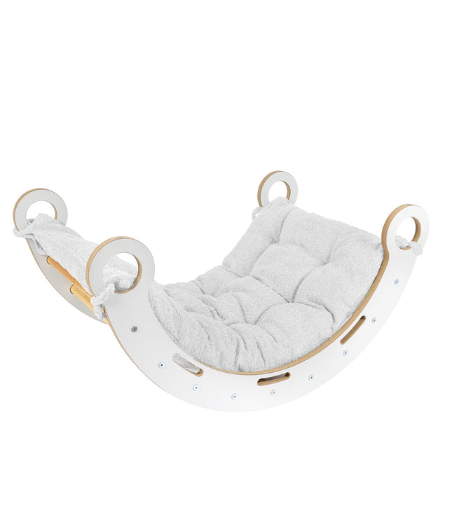 Snug Rocker for Kids - White Pillow