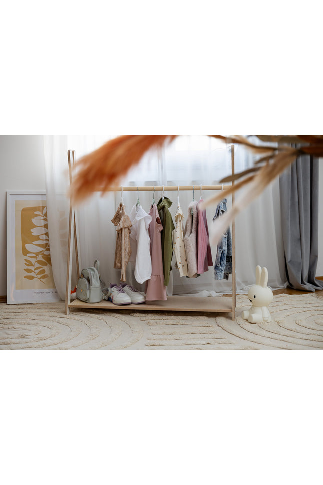 Tipi Kledingrek Voor Kinderen - Groot Wit-mercibeaucoupp.eu