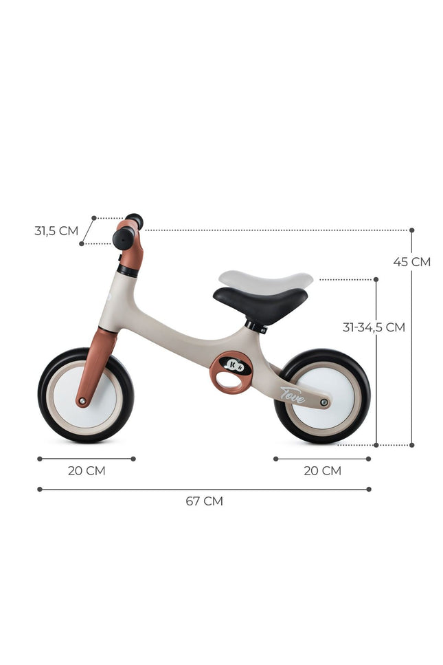 Loopfiets TOVE - Beige-mercibeaucoupp.eu