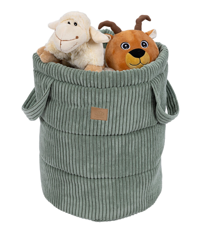 Speelgoedopbergmand voor kinderen - Olijfgroen-mercibeaucoupp.eu